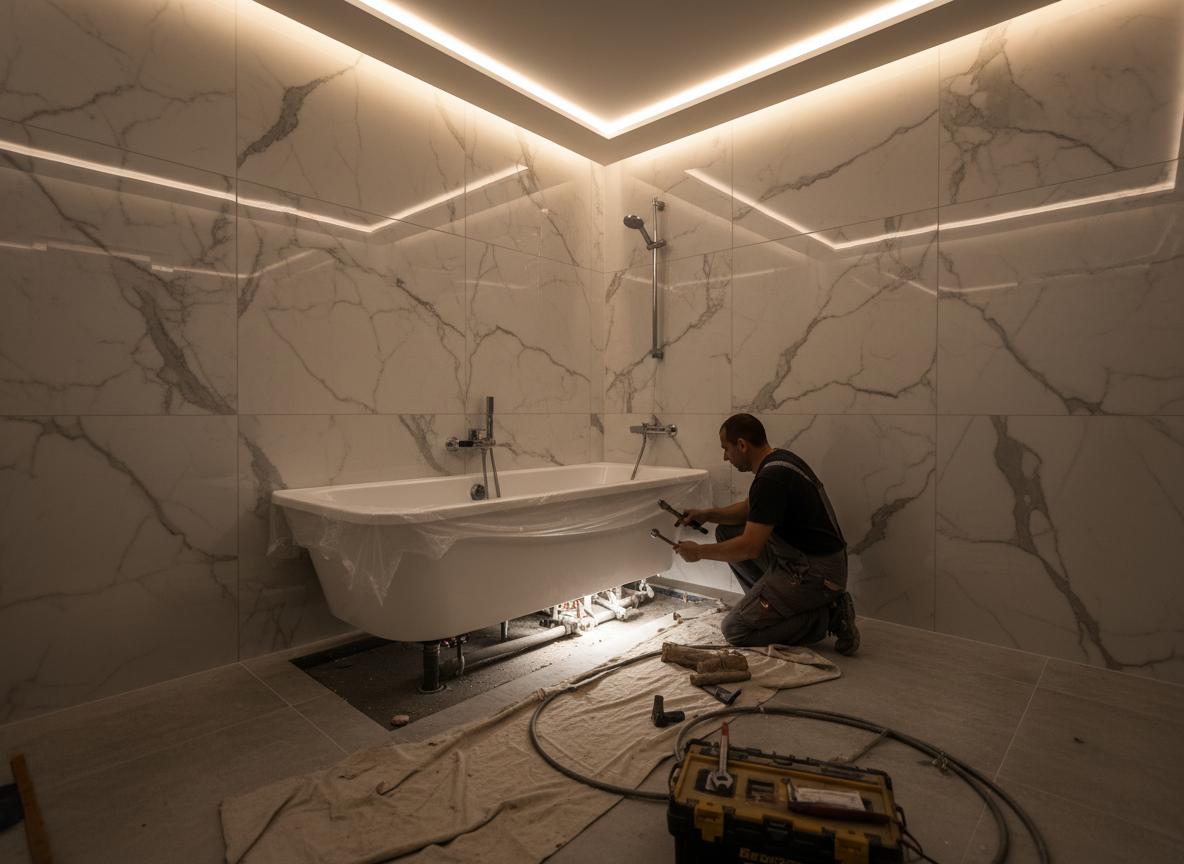 Renovare Baie Bragadiru